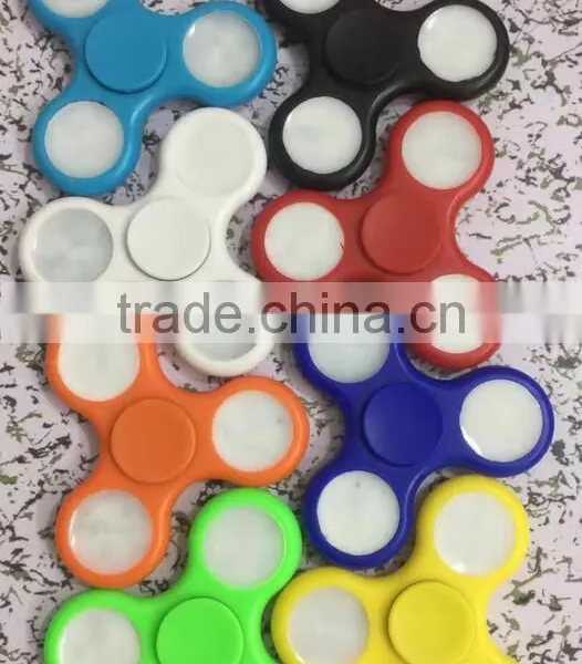 High Quality LED Colorful Lighting Hand Spinner Fidget Finger Fingertip Gyro photo-6
