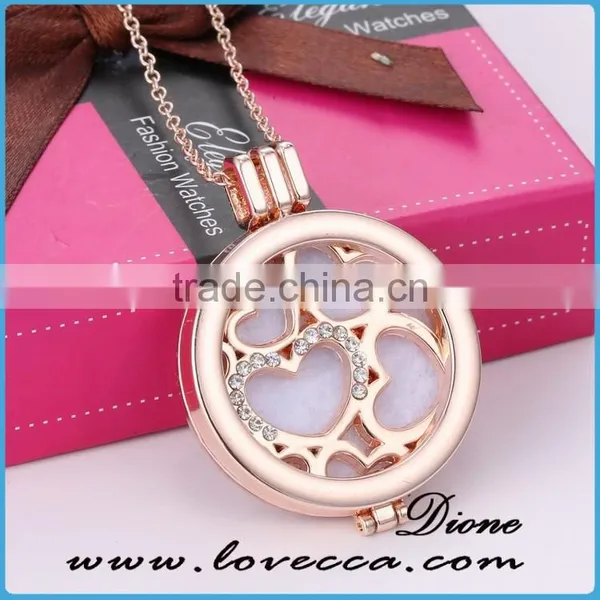 In Stock Hot Sale Fashion Diffuser Locket Perfume Locket Necklace photo-5