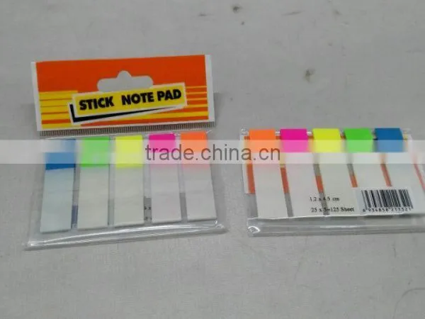 20pcs One Color 80pcs PET Stick Note Pad photo-4