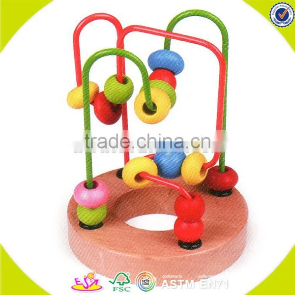 Wholesale Fashion Kids Wooden String Beads Game Children Wooden String Beads Game W11B069 photo-2