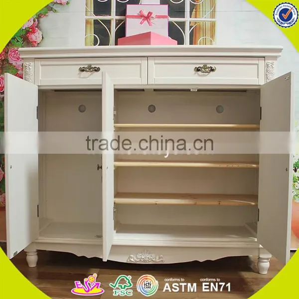 2017 New Design Wooden Furniture Cabinets White Solid Wooden Furniture Cabinets Best Design Wooden Furniture Cabinets W08H063 photo-3