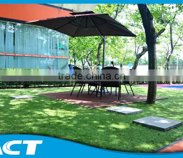 20mm Pure Green Synthetic Turf Garden Grass Lawn L20-UN photo-2