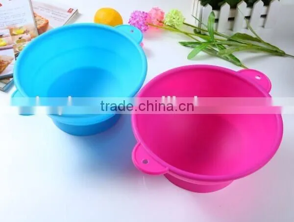 Flexible Microwave Fold Bowl,Silicone Bowl photo-3