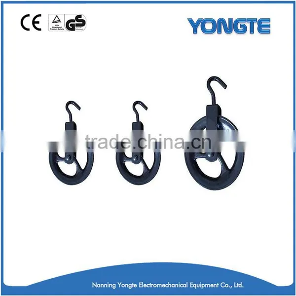 300mm Black Wire Rope 300kg Pulley Block photo-6