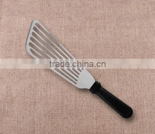 Types of Spatula Stainless Steel and Wooden Handle Mini Fish Spatula photo-2