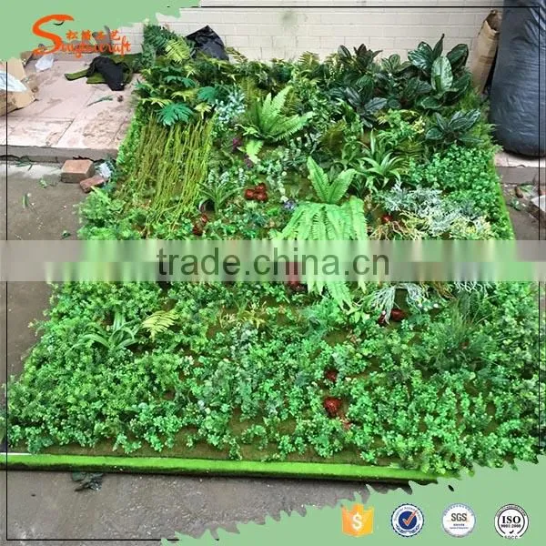 Most Realistic Artificial Moss Grass Hanging Green Wall for Home and Gargen Decoration photo-4