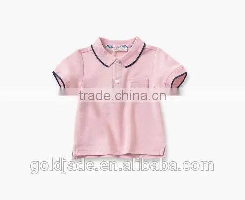 100% Cotton Custom Design Kids T-shirt Wholesale Baby Polo T-shirt photo-2