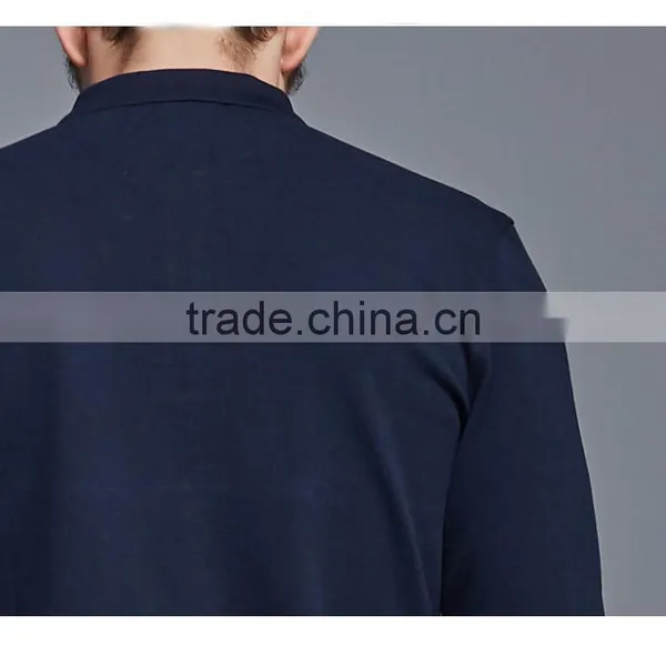 Wholesale Fancy Long Sleeve Cotton Polo T-shirts/Polo Men Shirt/Golf Polo Shirt For Men photo-6
