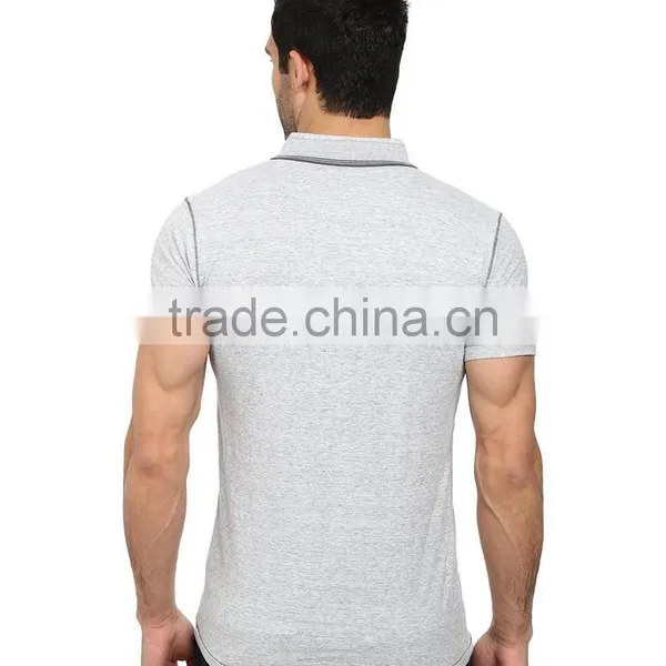 Mens Fashion Fit Polo T-shirt 100% Cotton Polo t- Shirt, Fancy Design Men T-shirt , OEM&ODM Polo T-shirts Manufacturers China photo-3