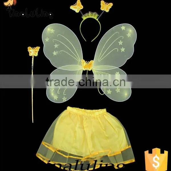 New Products 2016 Butterfly Fairy Wing Girls Party Dress Costume Party Supplies photo-2