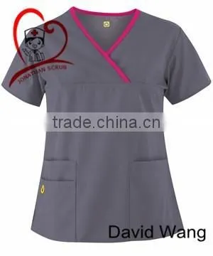 OEM 65poly/35cotton Scrubs/hospital Medical Uniform for Nurse