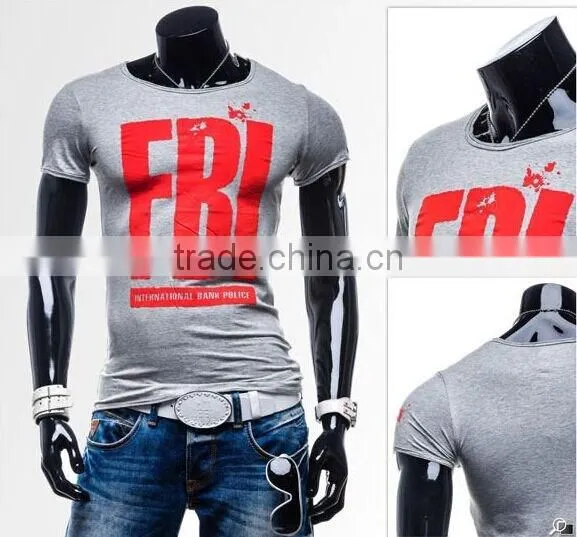 New Style Man Short Sleeve Casual t Shirt , OEM T-shirt Wholesale,Men's Clothing photo-4