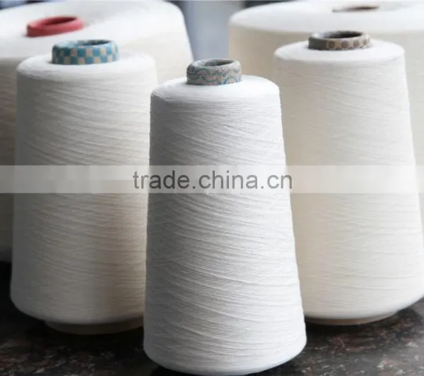 Polyester Cotton Yarn 50/50 Blended Yarn for Yarn Dyed Fabric photo-4