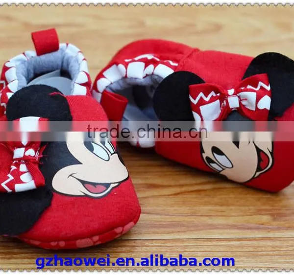 Mickey Smiling Face Printed Baby Footwear photo-3