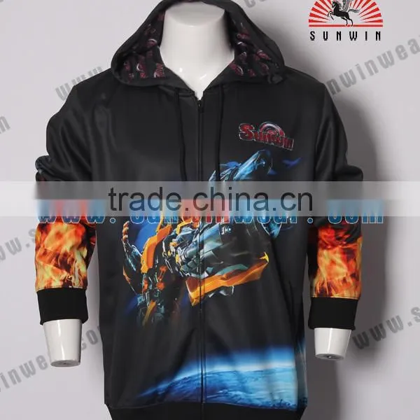 2016 Cheap Wholesale Mens Custom Sublimation Printed Hoodies photo-2