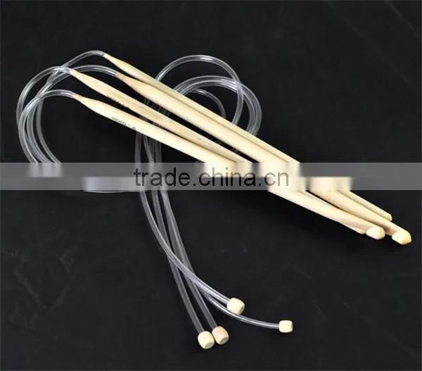 85cm(33.5") Bamboo Afghan Tunisian Crochet Hooks Needles 5.5-10.0mm, Sold per Packet of 5 photo-3