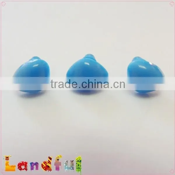 12mm Blue Safety Triangle Nose Plastic Craft Nose Plush Animal Nose photo-5