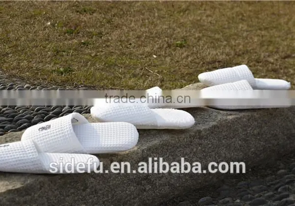 Waffle EVA Sole Fancy Indoor Hotel Slipper photo-4