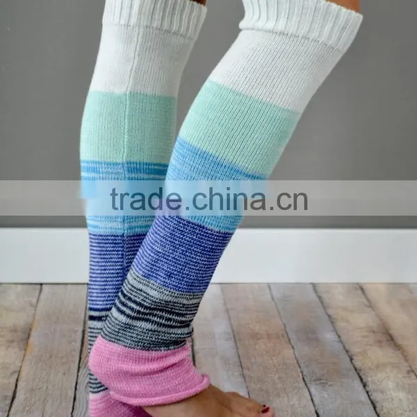 High Quality Woman Knitted Wool Boot Socks, Knitted Leg Warmers photo-4