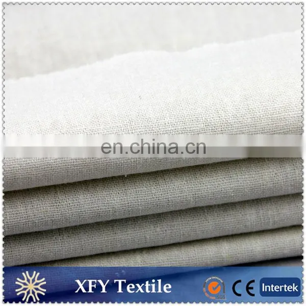 High Quality Dyed Linen Viscose Blend Textile Fabric photo-6