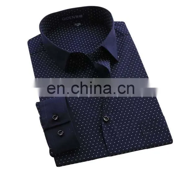 Men's Classic Dress Shirt Custom Made Casual Slim Fit Shirt photo-4