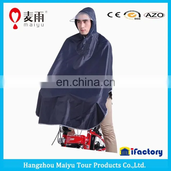 Maiyu Waterproof Windproof Cheap Bike Rain Poncho photo-6