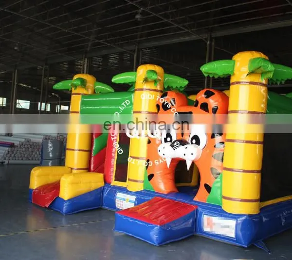 Bouncy Castles Christmas Jumper Inflatable Tiger Games Bounce House photo-3