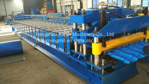 XR27-190-950 Type Steel Sheet Roll Forming Machine for Multi Wave Roof Tile Machine photo-3