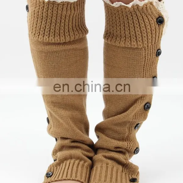 Hot Sale Europe Ladies Knitting Lace Legging photo-6