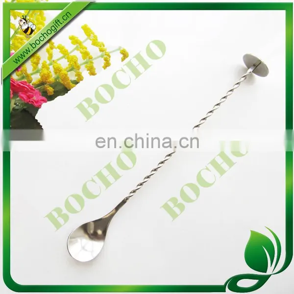 cocktail spoon with masher