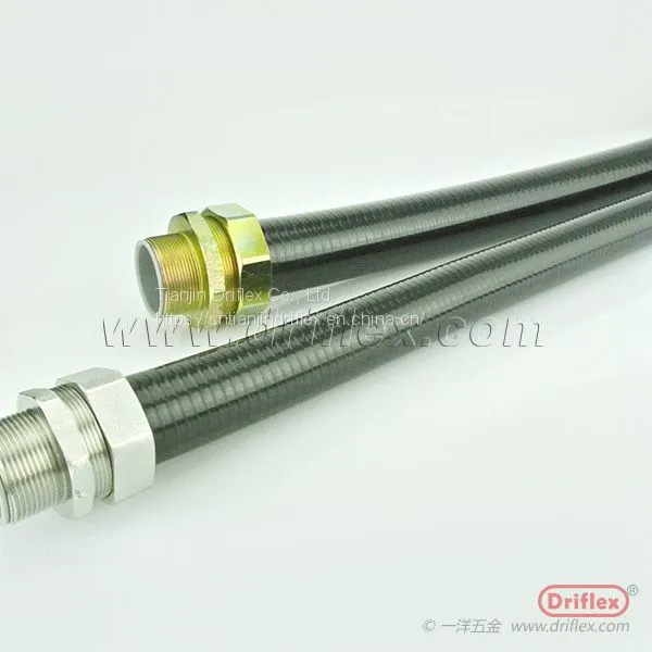 METRIC THREAD METAL STRAIGHT CONDUIT CONNECTOR photo-4