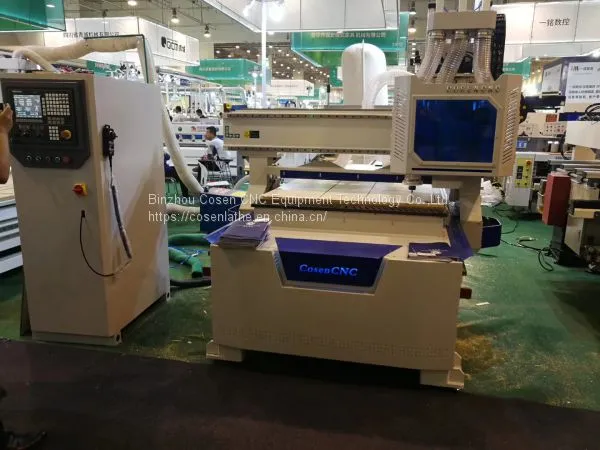 Double Heads Wood Door Drilling and Milling Cnc Router photo-3