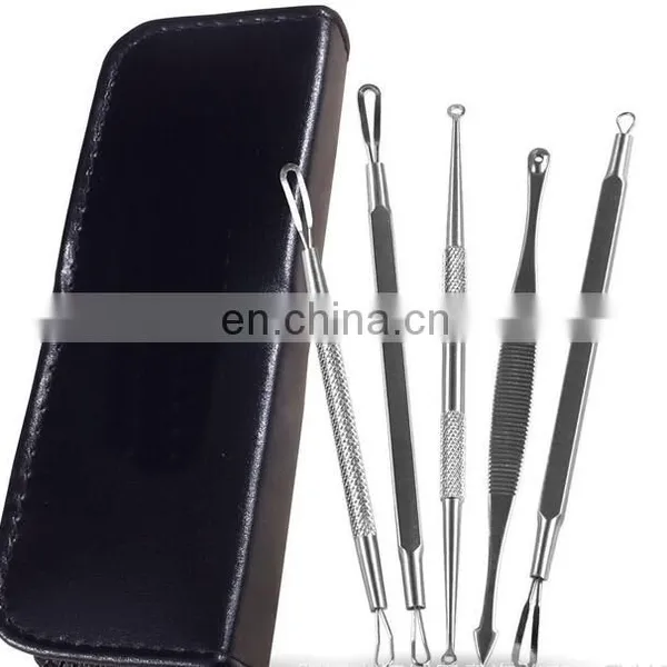 Daywons 2016 New 5-piece Stainless Acne Needle Blemish Tool Set photo-4