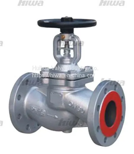 Globe Valve Bellow Seal Acc to GB/DIN