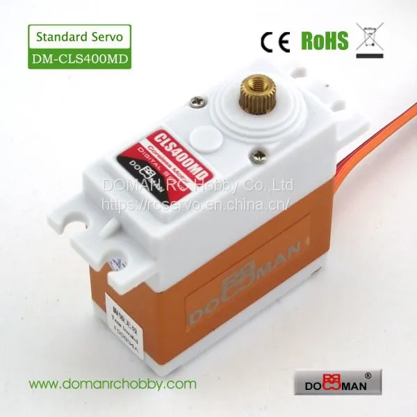 DM-CLS400MD DOMAN RC Metal Gear Coreless 76g/0.13s/40kg.cm Digital Servo photo-4