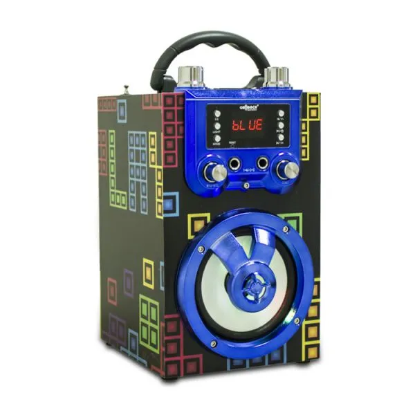 Trending Products Mini Speaker Christmas Gift Karaoke Speaker With Multi Color Blue Tooth Karaoke Speaker Factory Price photo-3