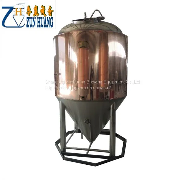 Red Copper Stainless Steel 500 Liter Beer Brewing Equipment Fermenting System Fermenter Fermentor for Bar photo-4