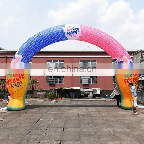 Commercial Customized Arches Outdoor Archway Beer Festival Decoration Inflatable Entrance Arch photo-2
