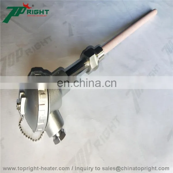 Theremocouple R Type in Ceramic Tube 30*120mm and Standard Thread photo-3