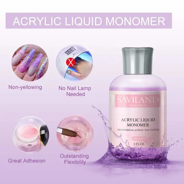 Nail Art Beauty Diy Acrylic Liquid For Nail Salon Shop photo-2