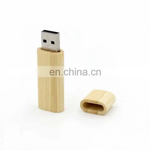 Beauty Round Shape Customize Logo Wooden Usb Flash Drive 16GB photo-2