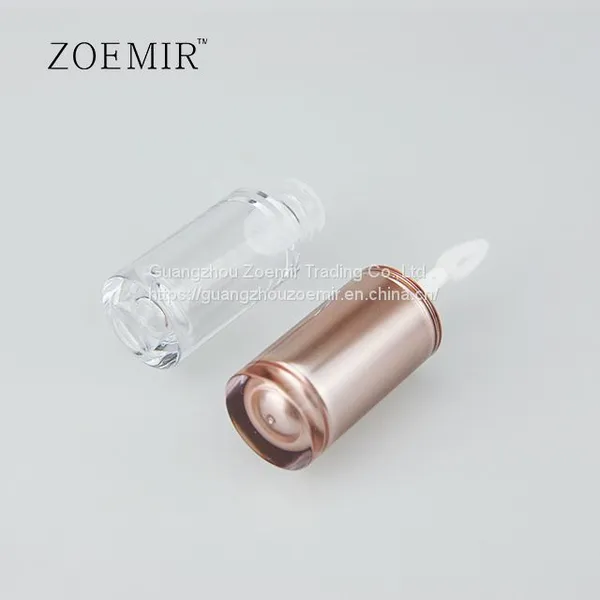 Custom High Quality Empty Pink Gold Lip Gloss Tube Liquid Lipstick Tube photo-4
