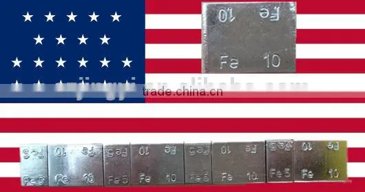 Competitive Price Clip-on Zinc fe Adhesive Wheel Balance Weight photo-2
