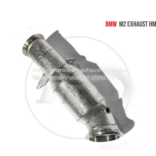 HMD Exhaust Manifold Downpipe for BMW M2 M3 M4 M5 Car Accessories With Catalytic Header Without Cat Whatsapp008613189999301 photo-3
