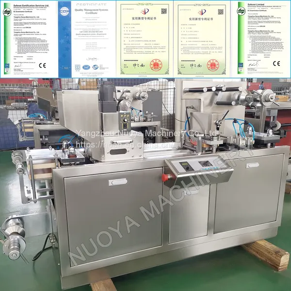 DPB-80 Pharmaceutical Automatic Water Bindered Pills Capsule Blister Packaging Machine photo-5