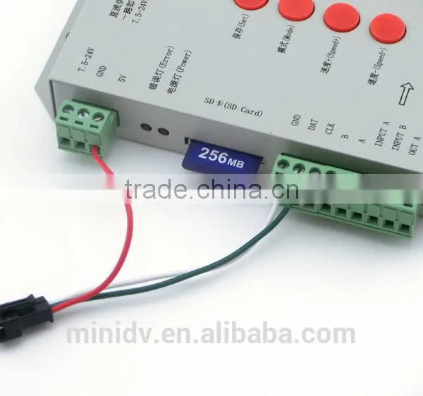T-1000S Programmable LED Controller for Both Full-color LED Strip And Dream-color LED Strip photo-2