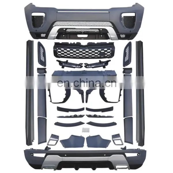 SVR BODY PARTS CAR COMPLETE BODY KIT FOR RANGE ROVER SPORT 2014 UPGRADE TO 2020 SVR photo-4