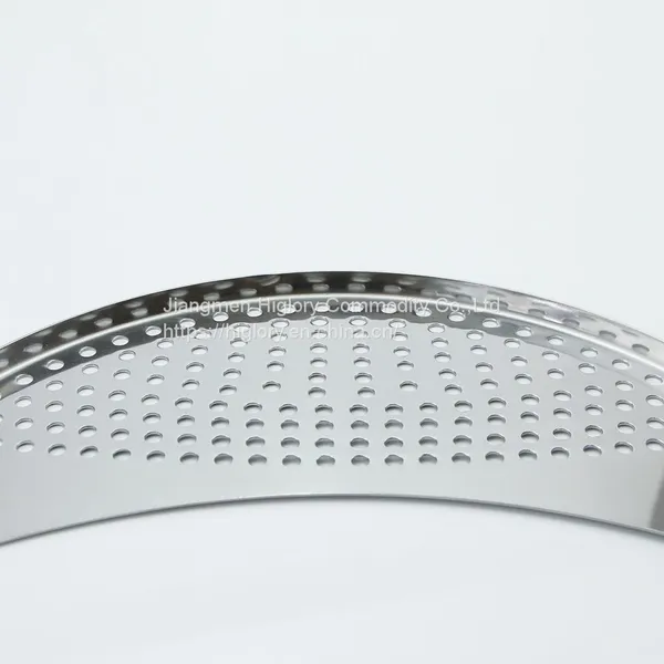 Stainless Steel Moon Pot Strainer Colander Pasta Drainer Pan Pot Strainer With Recessed Hand Grips photo-3