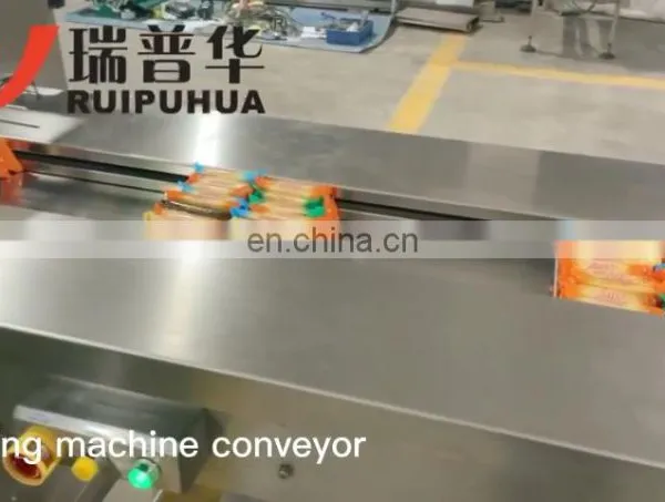 Chips Cake Biscuit Multipack Secondary Package System Plastic Bag Pouch HFFS Food Automatic Packaging Machine photo-3