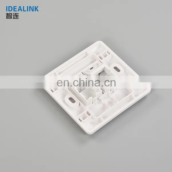 Communication Network RJ45 Wall Socket Face Plate 2 Port Dual Face Plate photo-5